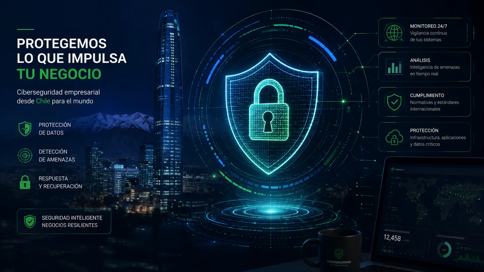 Ciberseguridad Empresarial en Chile 2026: Guía Completa para Proteger tu Negocio